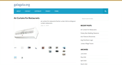 Desktop Screenshot of galagala.org