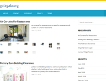 Tablet Screenshot of galagala.org